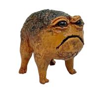 Generisch Weird Frog statua, brutto rospo figura,Home Rain Scultura | Resina divertente novità animali all'aperto giardino per giardino bagno libreria