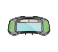 Generisch Welding Goggles Auto Darkening, Occhiali di sicurezza Uv Protection Safety Glasses, Anti Glare Cutting Torch Shades for Tig Mig Arc Welding, Solar Powered Eye Protection Gear, Policarbonato