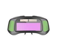 Generisch Welding Goggles Auto Darkening, Occhiali di sicurezza Uv Protection Safety Glasses, Anti Glare Cutting Torch Shades for Tig Mig Arc Welding, Solar Powered Eye Protection Gear, Policarbonato