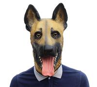 Generisch Wolf Dog Maschera Horror Headwear per Halloween Carnival Costume Party Props