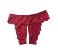 Generisch Womens Briefs Flattering Thong Cutout Underwears Bikini Sexy Soft Funny Lingerie Intimo Sexy Grandi Taglie, RD1, XXL