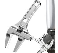 Generisch Wrench for Shower Head | Aluminum Anti-slip Universal Spanner | Multifunctional Pipe Wresnch | for Washroom Hand Home Housse Shower Head Pipe Sink Plumbings