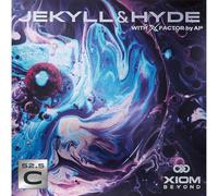 Generisch XIOM Jekyll & Hyde C52.5 - Rivestimento per ping-pong (rosso, 2,1 mm)