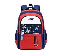 Generisch Zaini per bambini, zaino per la scuola, idrogeno leggero con più scomparti, simpatico design cartoni animati per ragazzi e ragazze, Colore: rosso, Taglia unica