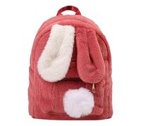 Generisch Zaino militare digitale personalizzato per la scuola per bambini, con coniglietto in peluche, adatto per l'asilo, la scuola e la scuola media, zaini per la scuola, ragazze e adolescenti