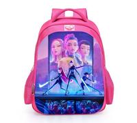 Generisch Zaino per bambini KPop Demon Hunters - Elegante zaino per la scuola per ragazze e ragazzi, design anime con comfort, Stlye-1, 17Inch
