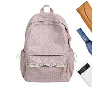 Generisch zaino per la scuola, grande zaino da viaggio, Nero | Graziosa borsa per computer portatile per mogli, donne, viaggi, vacanze, biblioteca, picnic, uso quotidiano, viaggi estivi