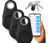 Generise 'Found It!' Targhetta localizzatore GPS Bluetooth compatto - Localizzatore anti-perdita con app, allarme, controllo fotocamera e posizionamento mappa - compatibile con iOS/Android - Batteria