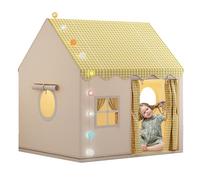 Generosa da gioco per le tende per bambini con fortezza, per l'interno l'esterno | Design leggero portatile, finestra di alimentazione permeabile all'aria per ventilazione ottimale b