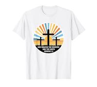 Genesi 1:1 1 1 - Dio Gesù Cristiano Croce Cielo Terra Maglietta