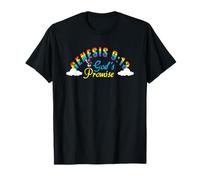 Genesi Cristiana 9:13 Arcobaleno della promessa di Dio Maglietta