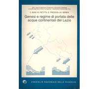 Genesi e regime di portata delle acque continentali del Lazio - AA.VV.