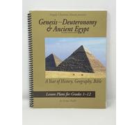 Genesi through Deuteronomy & Ancient Egypt Third Edition: A Year of Lesson Plans for History, Geography, and Bible (Grades 1-12)