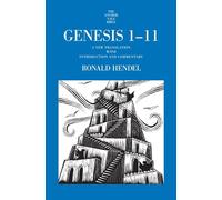 Ronald Hendel Genesis 1-11 (Copertina rigida) Anchor Yale Bible Commentaries