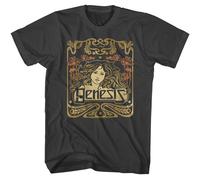 Genesis - Art Nouveau Stile - American Classici - Solido Grigio Adulto Manica