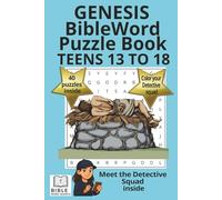 GENESIS BIBLE WORD PUZZLE BOOK FOR TEENS & YOUNG ADULTS: Join The Detective Squad - With Mystery Adventures & Reflection