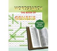 Genesis Bible Word Search Puzzle Book: The Book of Genesis