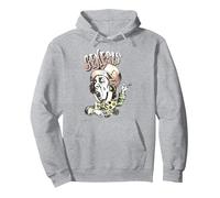 Genesis Cappellaio Matto Felpa con Cappuccio, Unisex per Adulti, Grigio Melange, S