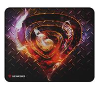 TAPPETINO GAMING GENESIS Carbon 500 M Steel G2 - per Mouse in Tessuto e Gomma 300x300mm, Riposo del polso:No, Multicolore