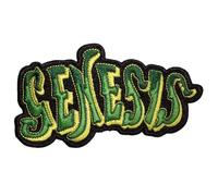 Genesis Classic Logo Cut Out Verde Woven Patch Size One Size