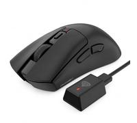 Genesis Zircon 880 PRO Gaming Mouse 8K 30.000 DPI Wireless & Cablato, PixArt PAW3950, 8000Hz Polling, Kailh Optical, 64g Ultraleggero, Bluetooth/2.4GHz/USB-C, 6 Tasti Programmabili, Nero