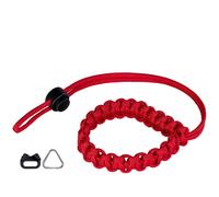Genesis Gear Cinturino da polso Paracord per fotocamera rosso