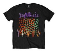 Genesis Invisible Touch Phil Collins Prog Rock ufficiale Uomo maglietta unisex