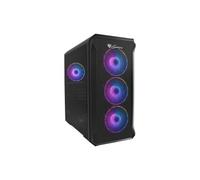 GENESIS Irid 503 ARGB Micro Tower Nero, Trasparente