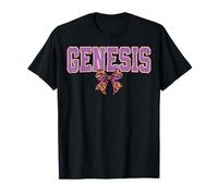 Genesis Leopard Bow Trendy Design per Donne e Ragazze Maglietta