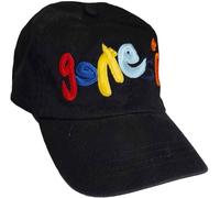 Rock Off officially licensed products Genesis Cappellino da Baseball Band Logo Nuovo Ufficiale Nero Size One Size