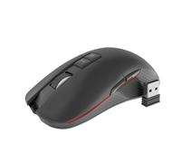 Genesis Gaming Mouse da gioco wireless Zircon 330 3600 DPI retroilluminazione LED Nero