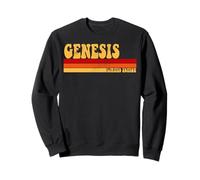 GENESIS Nome Idea Personalizzata Uomini Retrò Vintage GENESI Felpa