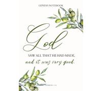 Genesis Notebook: A Lined Journal for Personal Bible Study Notes and Reflections on the Book of Genesis