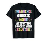 Genesis Personalized Name Funny Cute Custom Genesis Name Maglietta