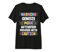 Genesis Personalized Name Funny Cute Custom Genesis Name Maglietta Premium