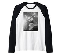 Genesis Phil Collins cantano l'Invisible Touch Tour 1987 Maglia con Maniche Raglan