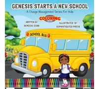 Genesis Starts A New School Coloring Book