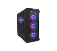 GENESIS Irid 503 ARGB Micro Tower Nero, Trasparente