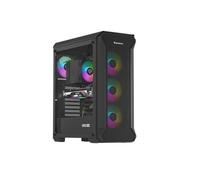 GENESIS Irid 505 ARGB Midi Tower Nero, Trasparente