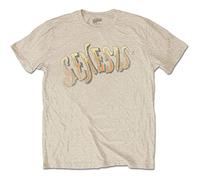 Genesis - T-Shirt # S Unisex Neutral # Vintage Logo - Golden