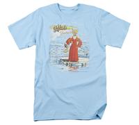 Genesis T-Shirt Uomo Large Foxtrot Licenza Adulto In Cotone 100% Light Blue