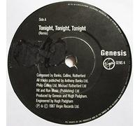 GENESIS - tonight, tonight, tonight / in the glow of the night 45 rpm single