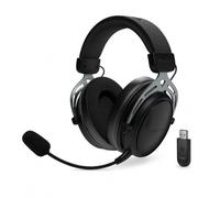 Genesis Toron 706 Cuffie Wireless Gaming con Microfono Bluetooth, Nero | Cuffie da gaming over-ear da 2,4 GHz, Bluetooth 5.1, jack da 3,5 mm, driver da 50 mm, microfono ENC e fino a 100 ore di