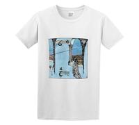 Genesis Trespass Pop Cotton T-Shirt Mens Casual Tee White Size M