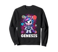 Genesis Unicorno Astronauta Spazio Felpa