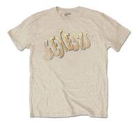Genesis - T-Shirt # L Unisex Neutral # Vintage Logo - Golden