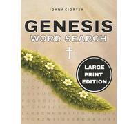 Genesis Word Search: A Bible Creation Story Presented In Large Print