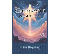 Genesis Word Search: Bible Word Search Puzzle Book, Christmas Present and Christian Gift | 55 Genesis Bible Word Search Puzzles in Large Print, 6x9 ... Fun for Teens, Adults, and Seniors