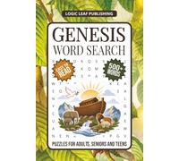 Genesis Word Search Puzzle Book: 50+ Bible Word Search Puzzles Featuring The Creation, Noah, and More | Solutions Included | Gift for Vacation, Holidays and Free Time