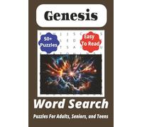 Genesis Word Search Puzzle Book: Word Searches with Easy-to-Read Print about Genesis, Bible, Devotions, and More | 6x9 inches, 110 pages | 50+ Puzzles… Gift for Celebrations, Vacation, and Holidays.